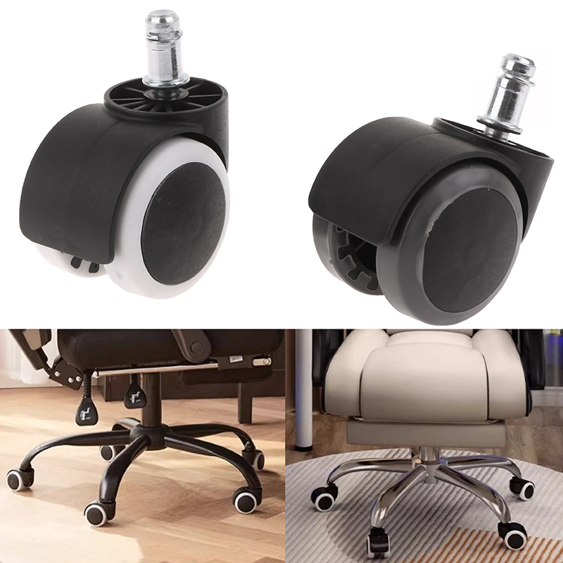 Furniture Hardware Replacement - Ruedas giratorias universales de 2 pulgadas,