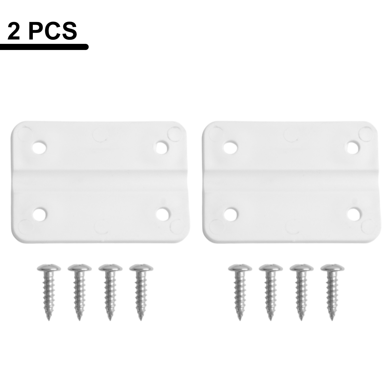 Furniture Hardware Replacement - Kit de 2 Bisagras de Plástico