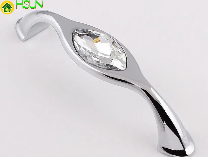 Unique Furniture Hardware Pulls - Tiradores de Cristal Elegantes de 3.75''