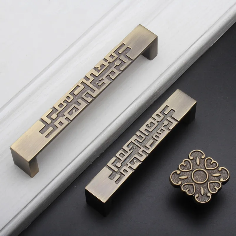 Unique Furniture Hardware Pulls - Tirador de cajón de estilo chino,