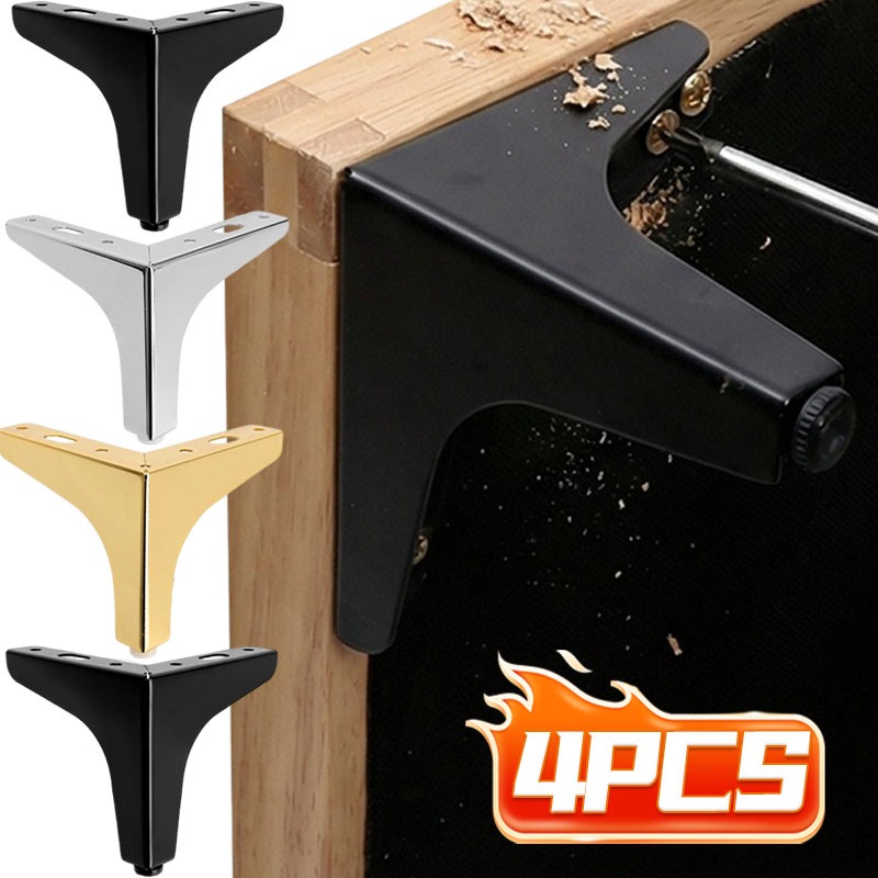Furniture Hardware Replacement - Patas de Repuesto para Muebles Metálicos,