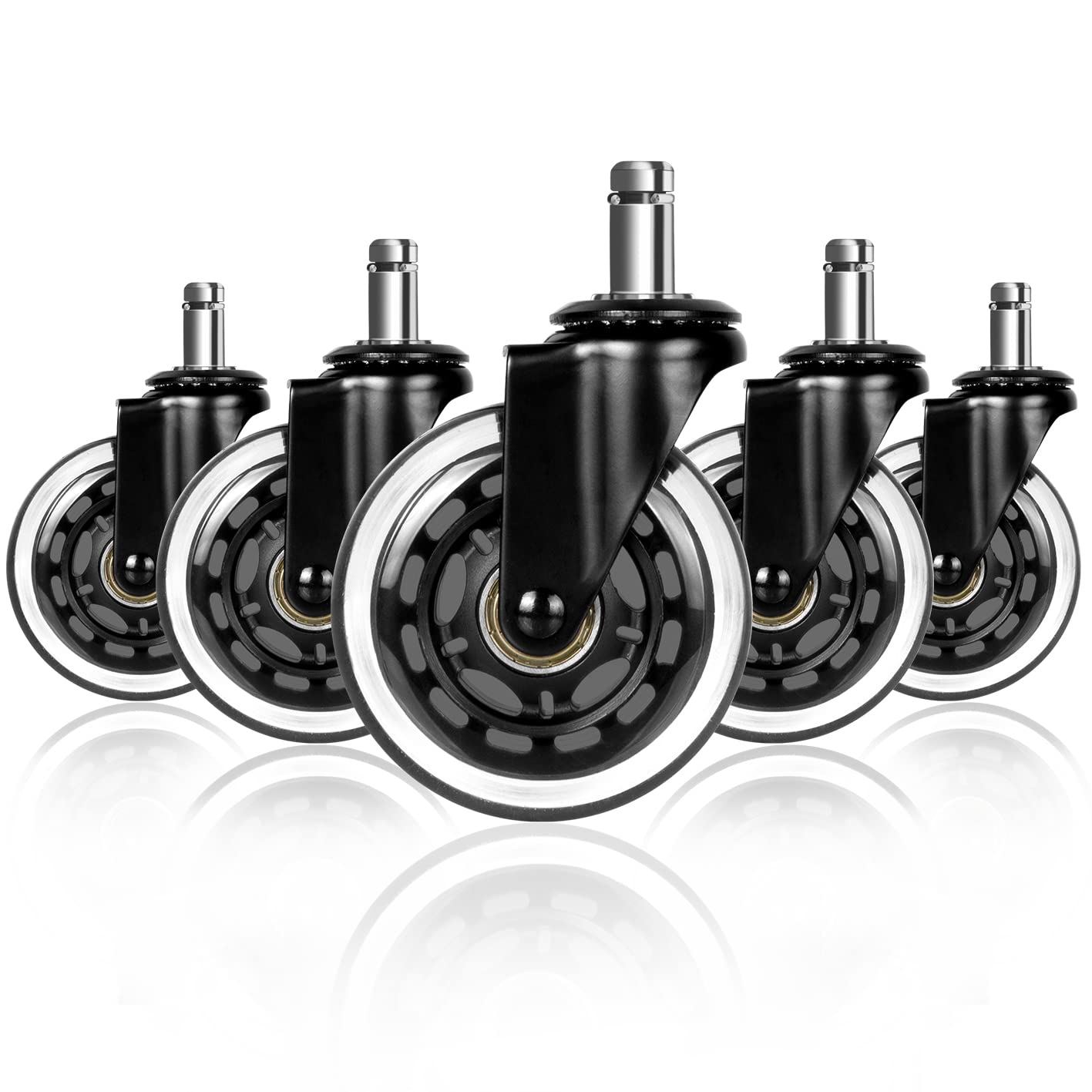 Furniture Hardware Replacement - Ruedas Silenciosas Universales de 50 kg,