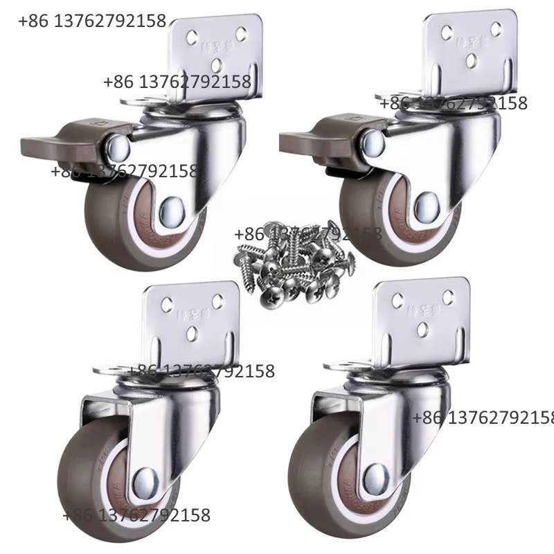 4 Ruedas Giratorias Silenciosa - Furniture Hardware reseña y precio