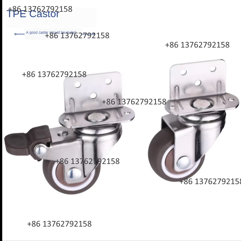 4 Ruedas Giratorias Silenciosa - Furniture Hardware reseña y precio