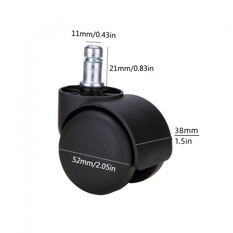 Rueda giratoria de tornillo de - Furniture Hardware Replacement reseña y precio