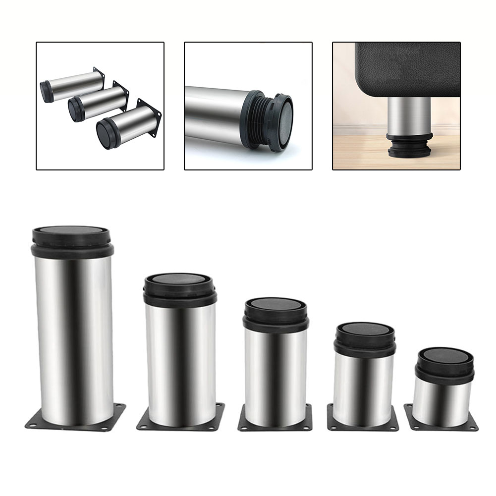 Pata de muebles de acero inoxi - Furniture Hardware Replacement reseña y precio