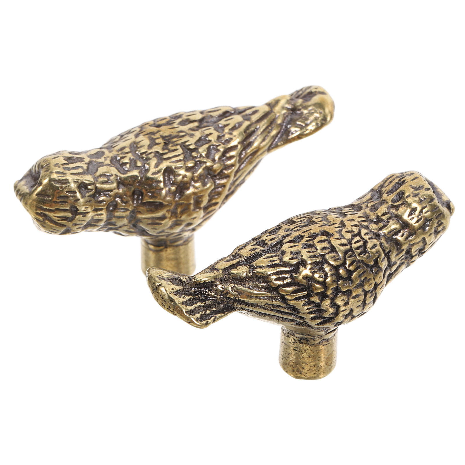 2 piezas de pomos de latón con - Unique Furniture Hardware Pulls reseña y precio