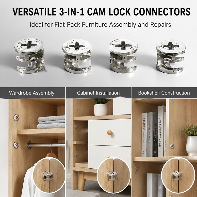 Conector de tornillo excéntric - Furniture Knock Down Hardware reseña y precio