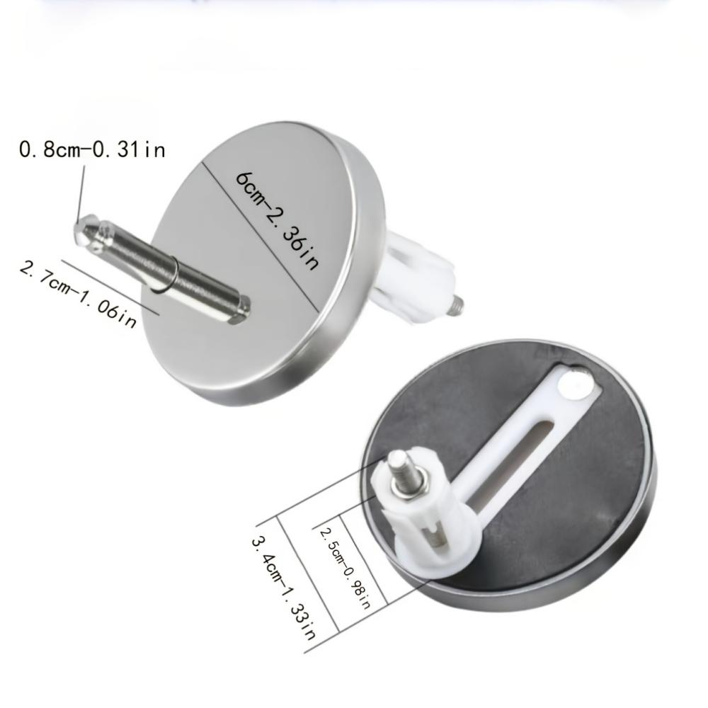 1 Par de Conectores de Acero I - Furniture Hardware Replacement reseña y precio