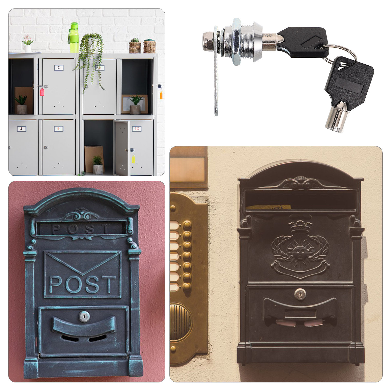 Juego de 1 cerradura de leva d - Furniture Hardware Replacement reseña y precio